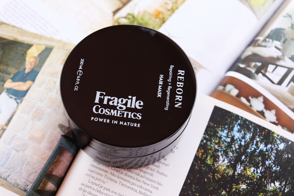 Fragile Cosmetics Reborn Regenerační maska na vlasy | pro intenzivní regeneraci a hloubkové ošetření vlasů - recenze