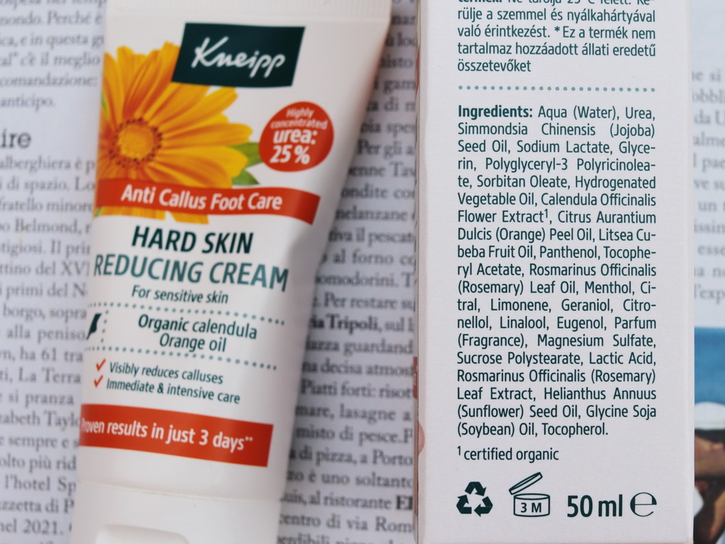 Kneipp Foot Care mast na zrohovatělou kůži a krém na popraskané paty + sprchový gel Enjoy Life