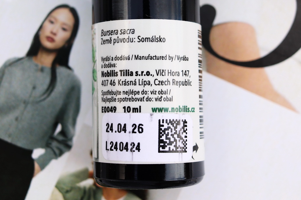 Éterické oleje Nobilis Tilia - Mandarinka, Borovice, Bergamot a Kadidlo - recenze a tipy pro využití