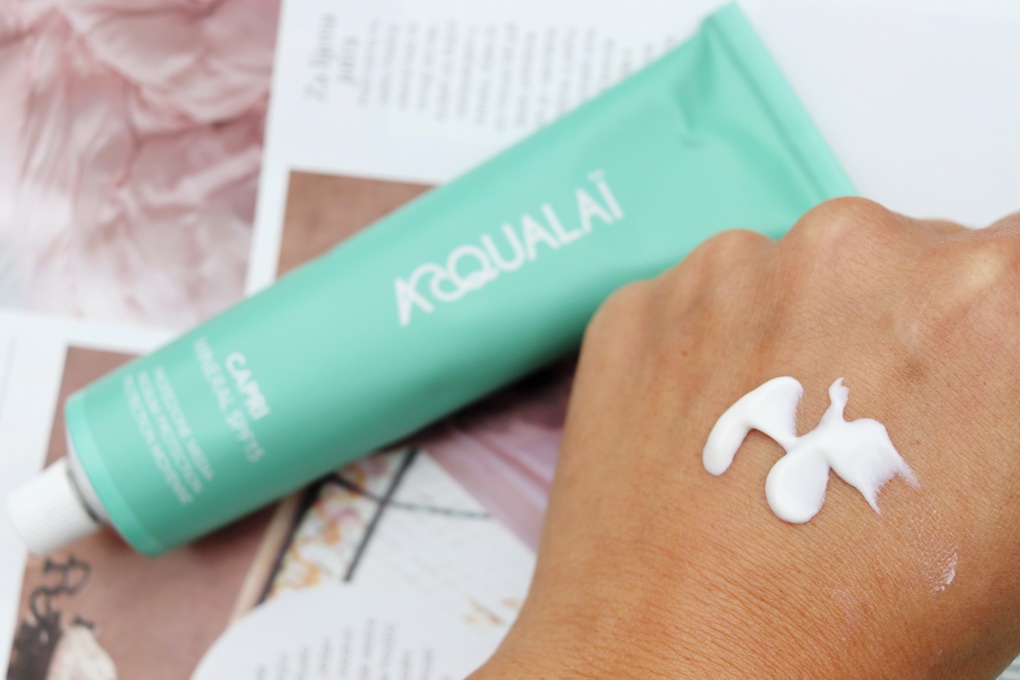 Acqualaï Capri hydratační denní krém SPF 15 | lehká a neviditelná každodenní ochrana proti UV záření - recenze