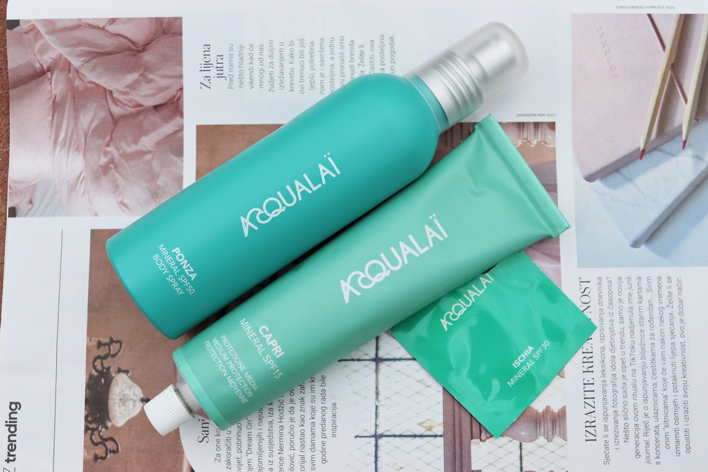 Acqualaï Ponza minerální opalovací sprej na tělo SPF 50 | UV ochrana nanesená za pár vteřin - recenze