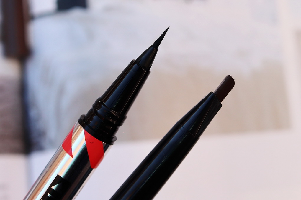 Dokonalé obočí s fixem a gelem Maybelline Build-A-Brow a tužkou na obočí L'Oréal 24h Filling Triangular Pencil