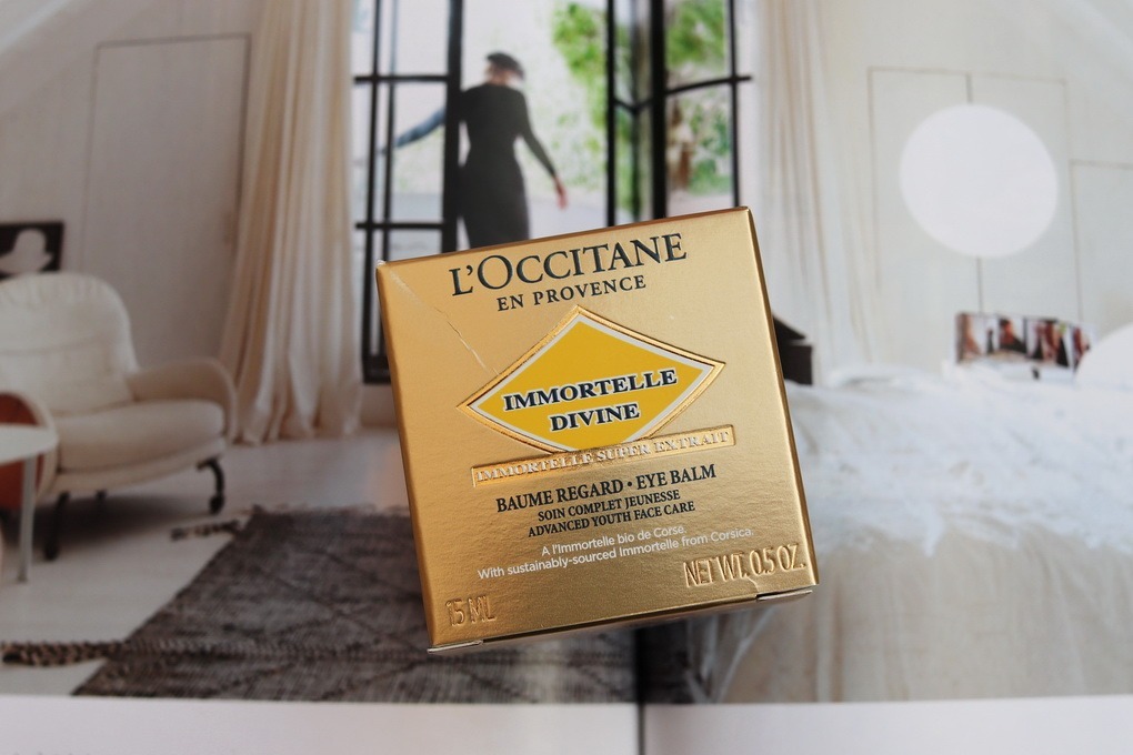 Divine oční krém od L'Occitane pro zpevnění a projasnění pleti kolem očí