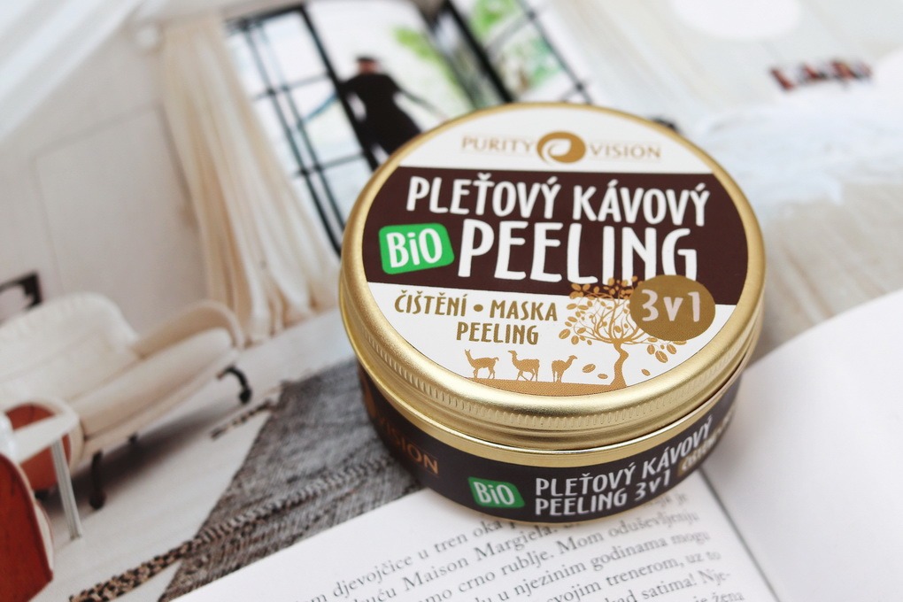 Pleťový kávový peeling Purity Vision